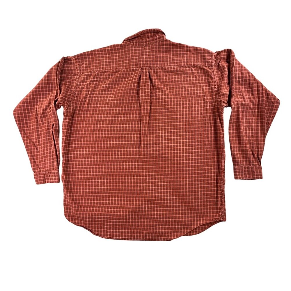 Patagonia Shirt Mens XL Plaid Button Down Long Sleeve Organic Cotton Outdoors - Picture 2 of 12